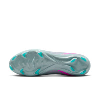 Nike Zoom Mercurial Vapor 16 Pro Gras Football Boots (FG) Light Blue Hot Pink
