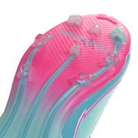 adidas F50 Messi Elite Gras Football Shoes (FG) Kids Turquoise Pink