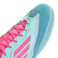 adidas F50 Messi Freestyle Futsal Shoes (IN) Turquoise Pink