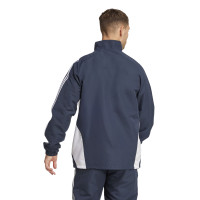 adidas Real Madrid Urban Purist Tracksuit Full-Zip Dark Blue White Light Green