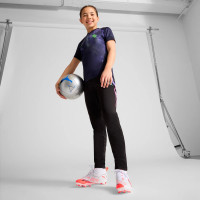 PUMA Ultra 5 Match Grass/Artificial Grass Football Shoes (MG) Kids White Black Red