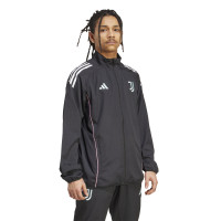 adidas Juventus Presentation Tracksuit Full-Zip 2025-2026 Black
