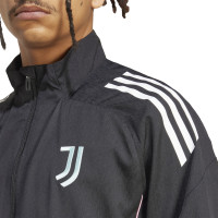 adidas Juventus Presentation Tracksuit Full-Zip 2025-2026 Black
