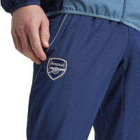 adidas Arsenal Presentatie Trainingspak Full-Zip 2025-2026 Blauw Donkerblauw Wit
