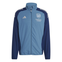 adidas Arsenal Presentatie Trainingsjack 2025-2026 Blauw Donkerblauw Wit