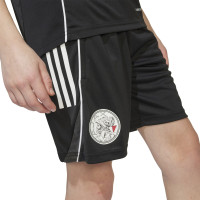 adidas Ajax Training Set 2025-2026 Kids Black White Red