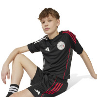 adidas Ajax Trainingsbroekje 2025-2026 Kids Zwart Wit Rood