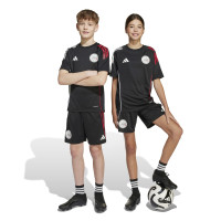 adidas Ajax Trainingsbroekje 2025-2026 Kids Zwart Wit Rood