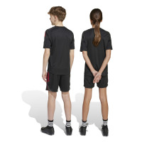 adidas Ajax Training Set 2025-2026 Kids Black White Red