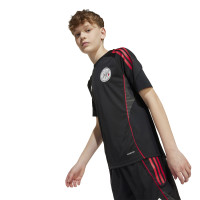 adidas Ajax Training Set 2025-2026 Kids Black White Red