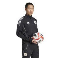 adidas Ajax Trainingstrui 1/4-Zip 2025-2026 Zwart Wit Rood