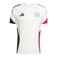 adidas Ajax Trainingsshirt 2025-2026 Wit Zwart Rood