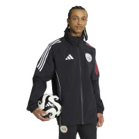 adidas Ajax Regenjack 2025-2026 Zwart Wit Rood