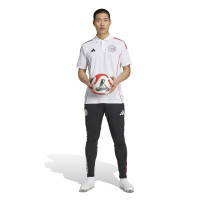 adidas Ajax Polo 2025-2026 Wit Zwart Rood