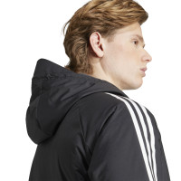 adidas Ajax Parka 2025-2026 Zwart Wit Rood
