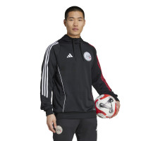 adidas Ajax Hooded Trainingspak 2025-2026 Zwart Wit Rood