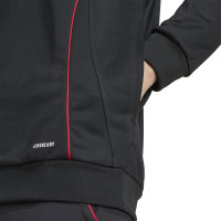 adidas Ajax Hooded Trainingspak 2025-2026 Zwart Wit Rood