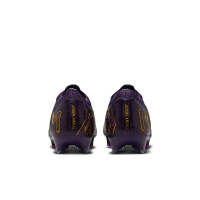 Nike Zoom Mercurial Vapor 16 Mbappé Elite Gras Football Boots (FG) Purple Gold White
