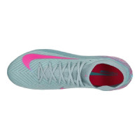 Nike Zoom Mercurial Superfly 10 Elite IJzeren-Nop Voetbalschoenen (SG) Pro Player Lichtblauw Felroze