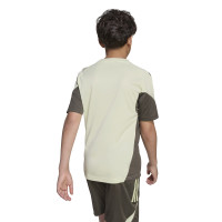 adidas Real Madrid Training Shirt 2025-2026 Kids Light Green Grey