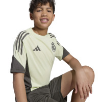 adidas Real Madrid Training Shirt 2025-2026 Kids Light Green Grey