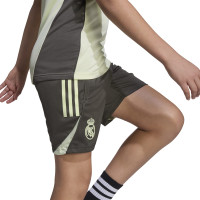 adidas Real Madrid Training Short 2025-2026 Kids Grey Light Green