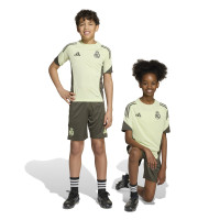 adidas Real Madrid Training Short 2025-2026 Kids Grey Light Green