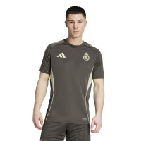 adidas Real Madrid Trainingsset 2025-2026 Grijs Lichtgroen