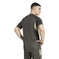 adidas Real Madrid Trainingsset 2025-2026 Grijs Lichtgroen