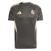 adidas Real Madrid Trainingsset 2025-2026 Grijs Lichtgroen