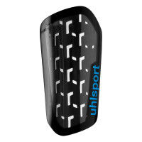 Uhlsport Cybershield Shin Guards Black Blue