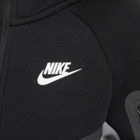 Nike Tech Fleece Sportswear Vest Kids Black Grey White