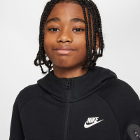 Nike Tech Fleece Sportswear Vest Kids Black Grey White