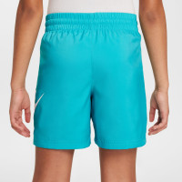 Nike Sportswear Club Broekje Woven Kids Turquoise Wit