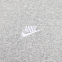 Nike Sportswear Club Fleece Crew Sweater Light Grey White