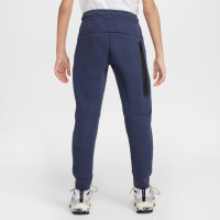 Nike Tech Fleece Sportswear Sweat Pants Kids Blue Dark Blue Black