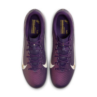Nike Zoom Mercurial Vapor 16 Mbappé Academy Grass/Artificial Grass Football Boots (MG) Purple Gold White