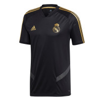 adidas Real Madrid Trainingsshirt 2019-2020 Zwart Goud