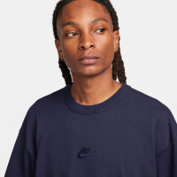 Nike Sportswear Premium Essentials T-Shirt Donkerblauw
