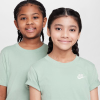 Nike Sportswear T-Shirt Kids Lichtgroen Wit