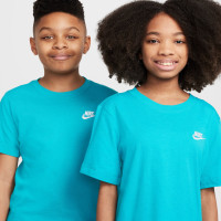 Nike Sportswear Club Zomerset Kids Turquoise Wit