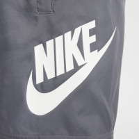 Nike Sportswear Club Broekje Woven Kids Grijs Wit