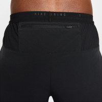 Nike Stride Trainingsbroek Woven Zwart Zilver