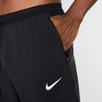 Nike Stride Trainingsbroek Woven Zwart Zilver