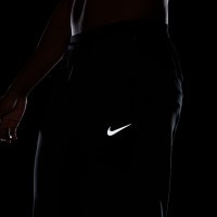 Nike Stride Trainingspak Full-Zip Zwart Zilver
