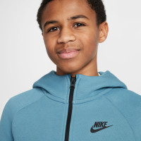 Nike Tech Fleece Sportswear Vest Kids Turquoise Light Blue Black