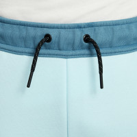 Nike Tech Fleece Sportswear Sweat Pants Kids Turquoise Light Blue Black