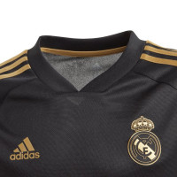 adidas Real Madrid Trainingsshirt 2019-2020 Kids Zwart Goud