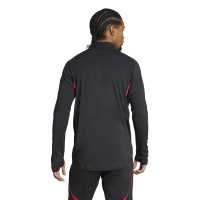 adidas Benfica Training sweater 1/4-Zip 2025-2026 Black White Red