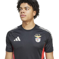 adidas Benfica Training Set 2025-2026 Black White Red
